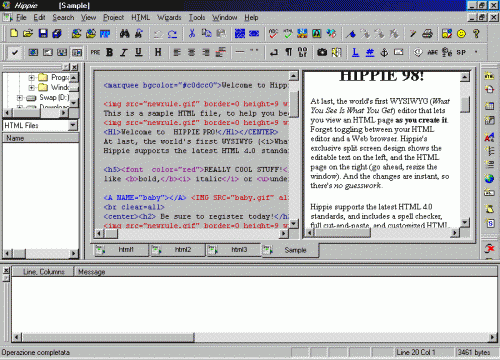 Hippie Pro HTML Editor