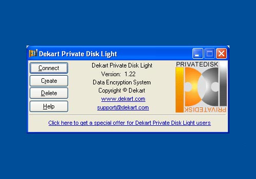 Dekart Private Disk Light