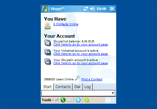 Skype for Pocket PC