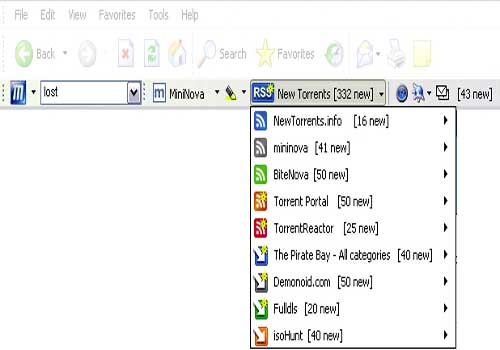 Torrent Search Bar