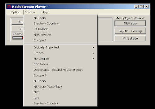 Radio Stream Player