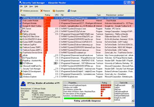 Security Task Manager