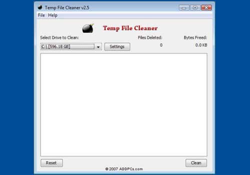 Temp File Cleaner