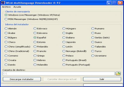 Multilanguage Downloader