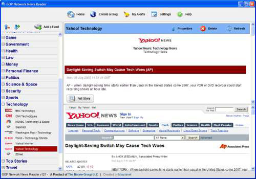 Mioplanet RSS Newsreader