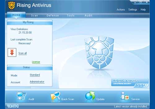 Rising Antivirus 2009