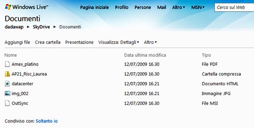 Windows Live SkyDrive