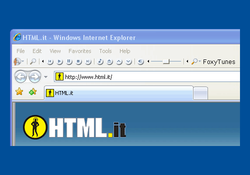 FoxyTunes for Internet Explorer