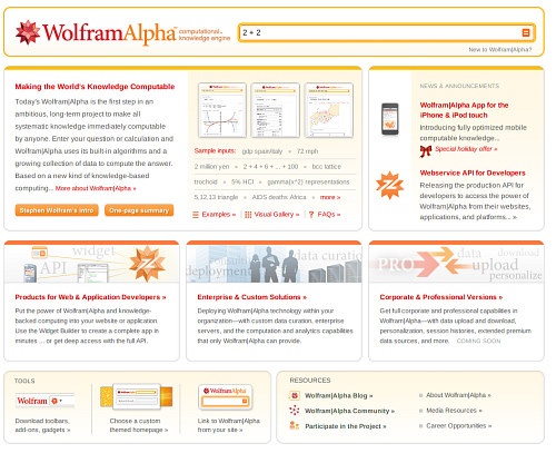 Wolfram|Alpha