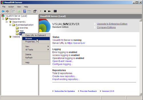 VisualSVN Server