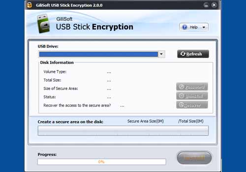 GiliSoft USB Stick Encryption