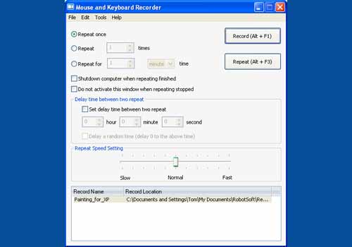 Mouse and Keyboard Recorder
