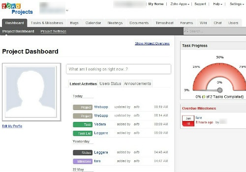 Zoho Projects
