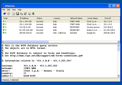 IPNetInfo