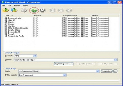 Protected Music Converter