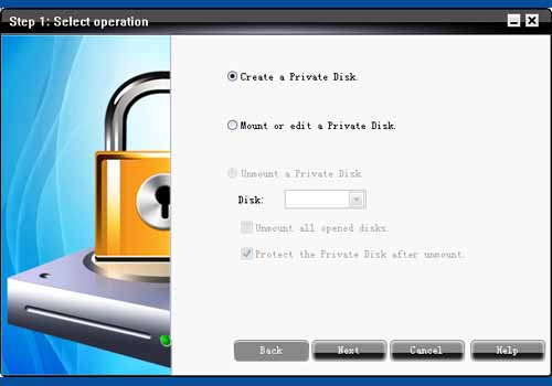 GiliSoft Private Disk