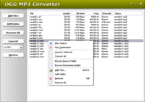 OGG MP3 Converter