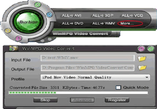 WinMPG Video Convert