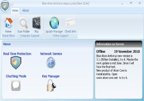 Blue Atom Antivirus Lite