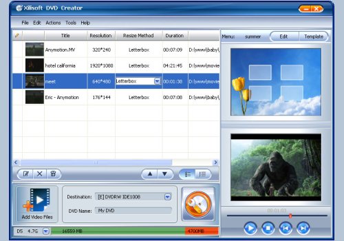 Xilisoft DVD Creator