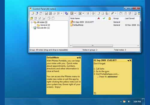 PNotes Portable