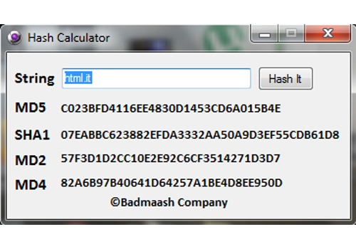 Hash Calculator