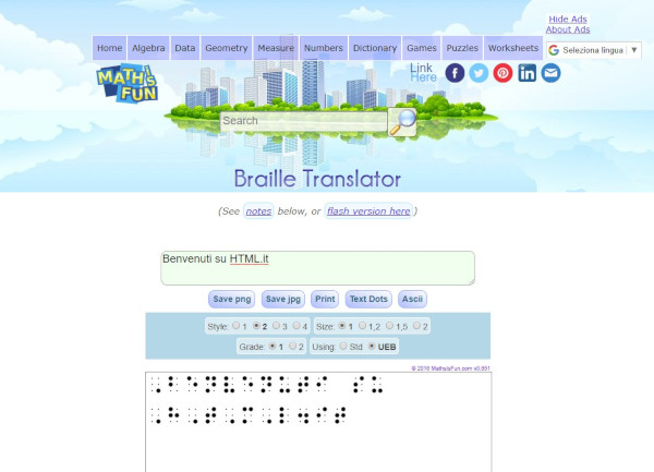 Braille Translator