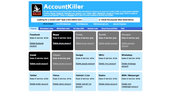 AccountKiller