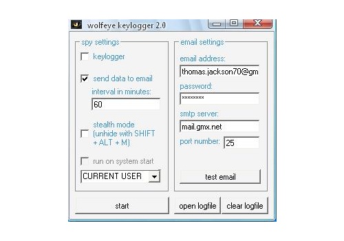 Wolfeye Keylogger