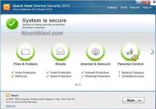 Quick Heal Internet Security