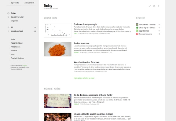 Feedly Cloud