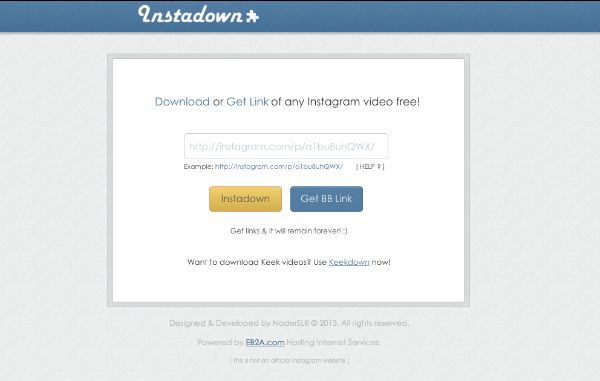 InstaDown