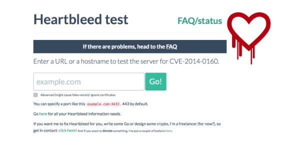 Heartbleed test