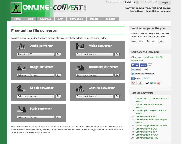 Online Converter