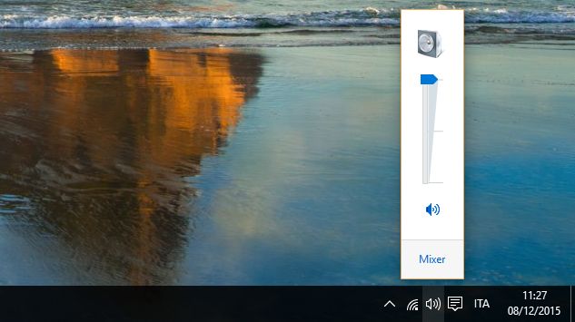 Windows 10: come ripristinare il vecchio controllo volume