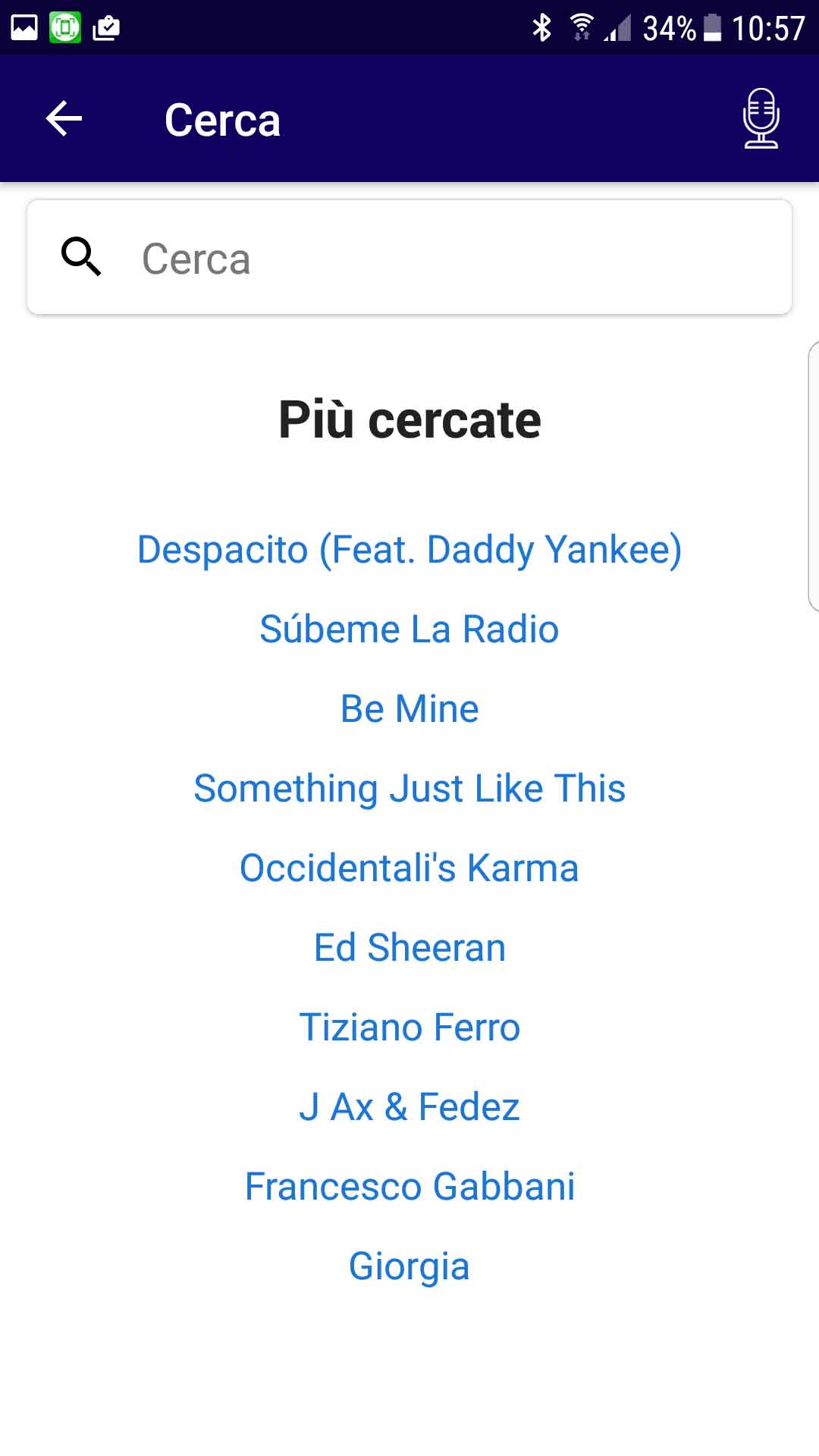 App Traduttore Testi Canzoni