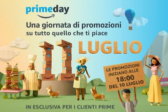 Amazon Prime Day, le offerte dell'11 luglio