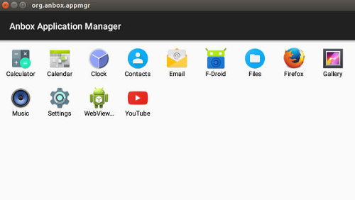 Eseguire App Android su Linux con Anbox