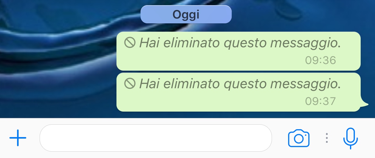 WhatsApp, ecco come funziona la cancellazione dei messaggi inviati