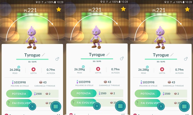 Pokémon Go: come evolvere Tyrogue