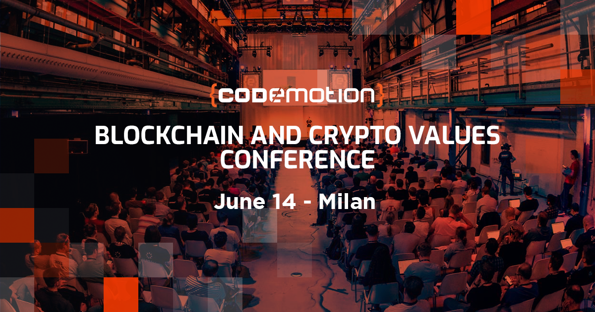 Blockchain and Crypto Values Conference. Codice sconto per i lettori di HTML.it