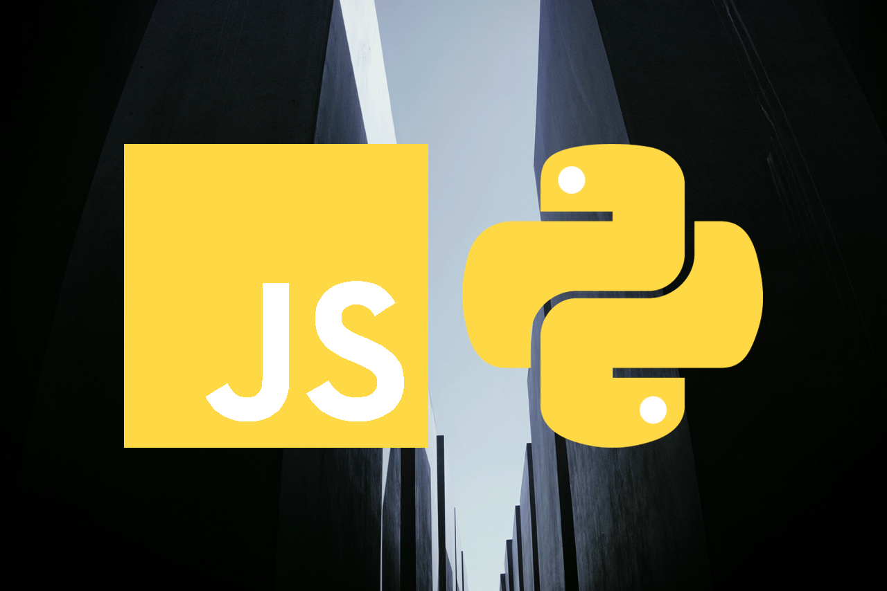 Python e JavaScript, meglio se insieme