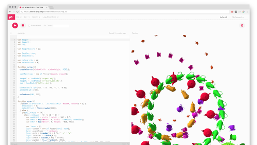 p5.js: Web editor per imparare a sviluppare in HTML, JS e CSS
