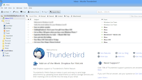 Thunderbird: pubblicata la roadmap del 2019