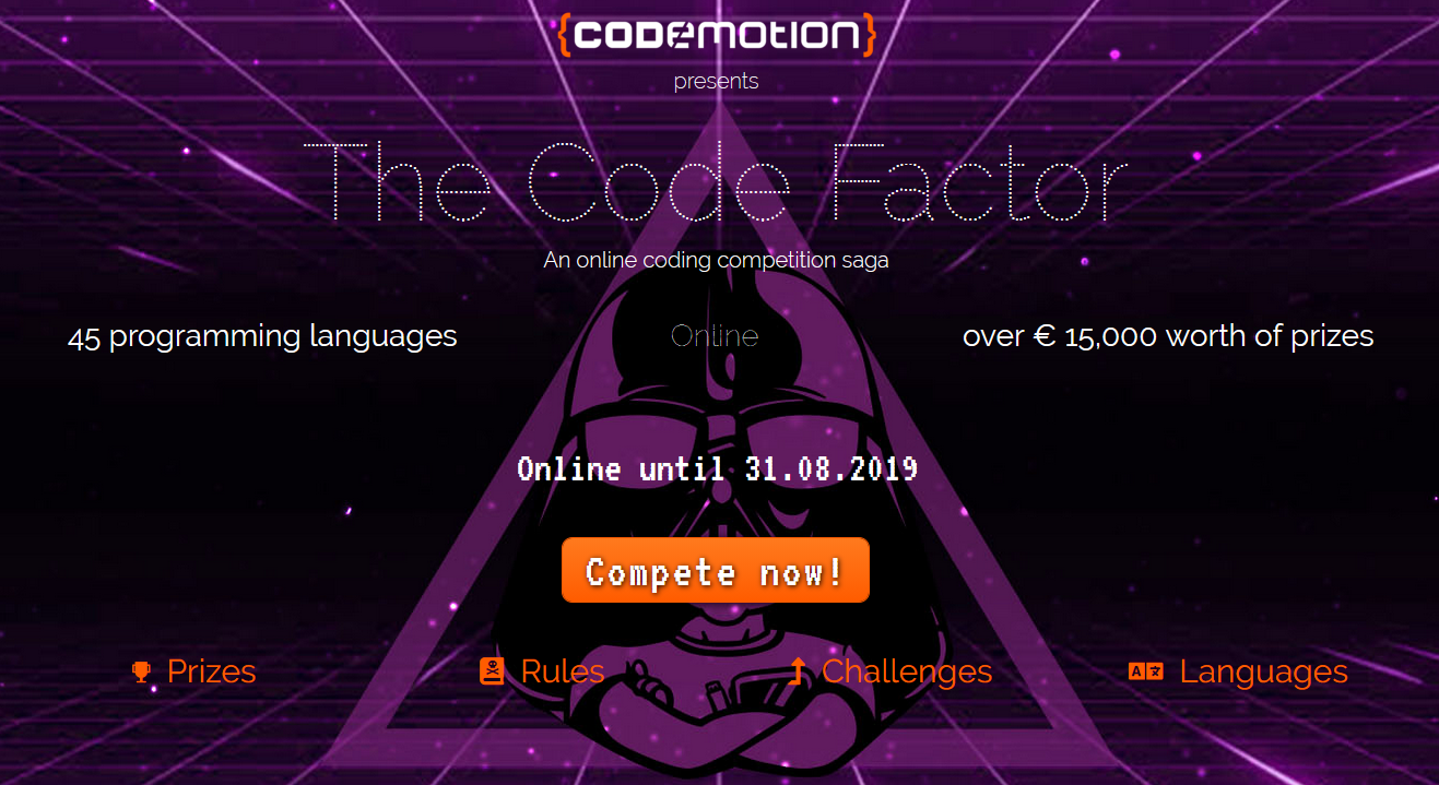 The Code Factor: la prima Global Coding Challenge di Codemotion