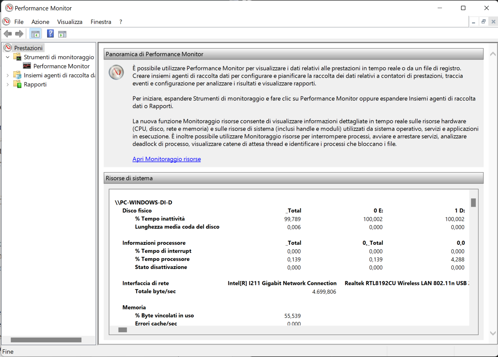 Performance Monitor