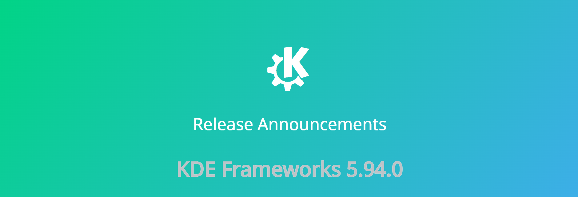 KDE Frameworks 5.94: introdotti diversi bugfix e nuove funzionalità