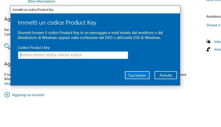 installare Windows 10