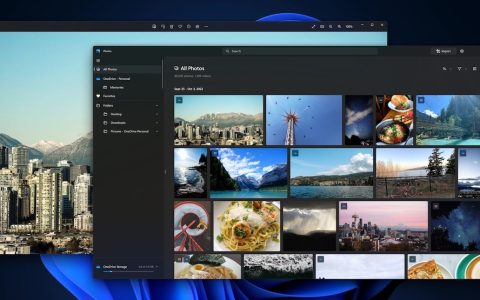 Windows 11: restyling per l'app Galleria