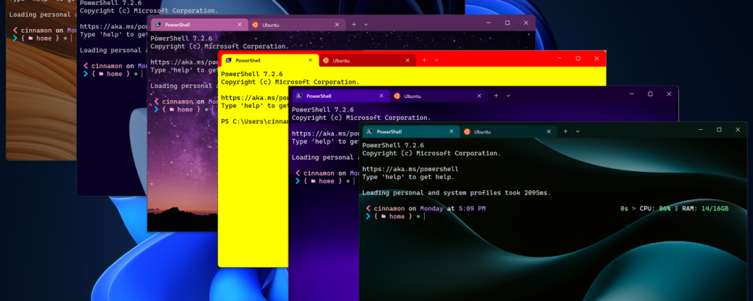 Windows Terminal: ora supporta i temi personalizzati